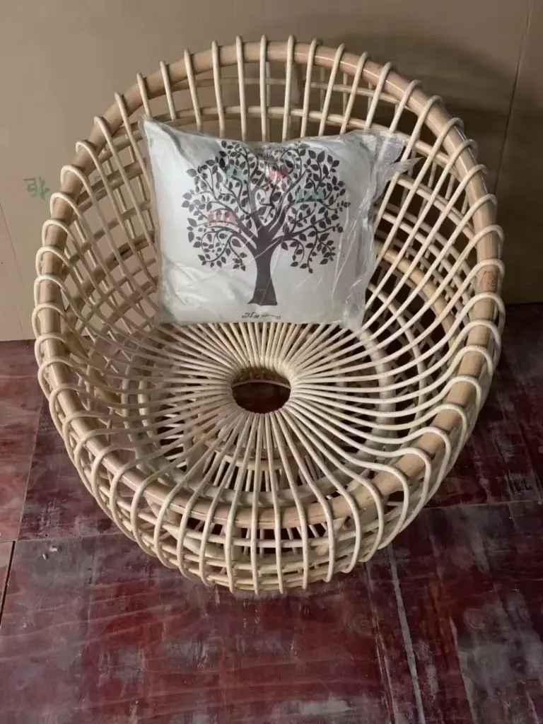 籐編圓形休閒椅